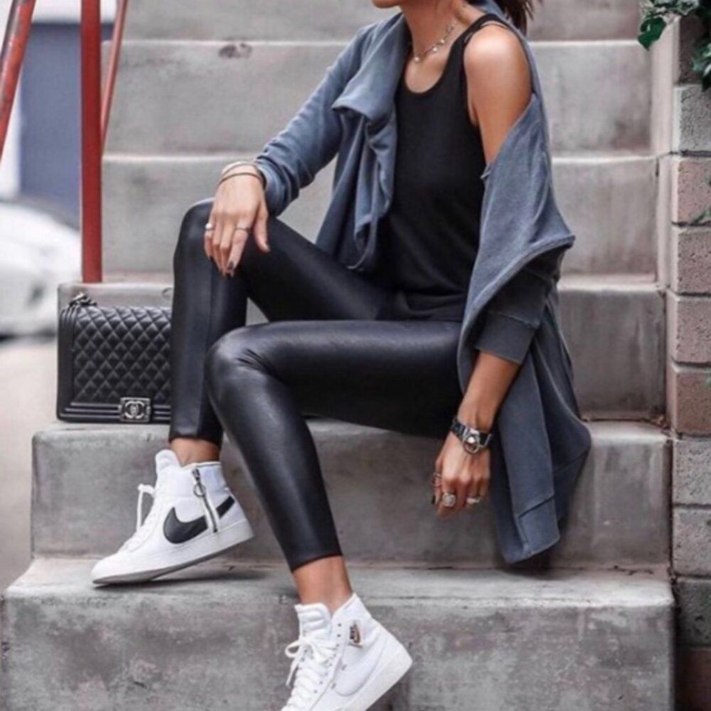 Commando Small Leather High Wasited Legging *NWT*